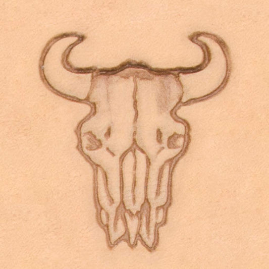 MOLLIES New Zealand / IVAN Buffalo Skull 3D Stamp