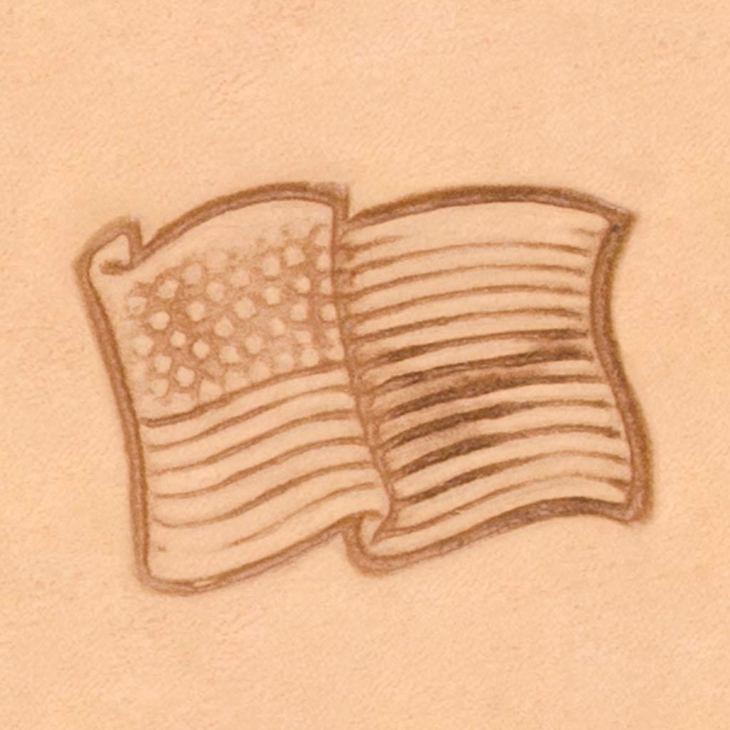 MOLLIES New Zealand / IVAN USA Flag 2D Stamp