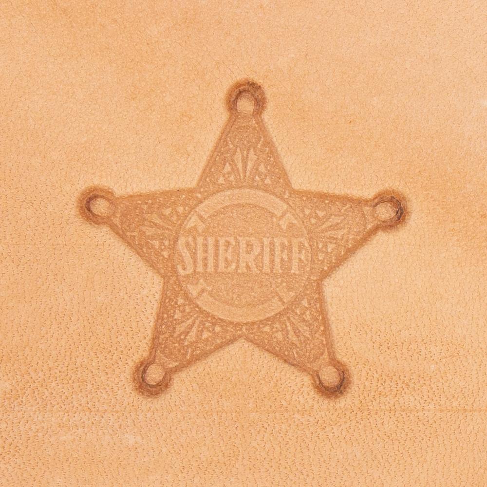 MOLLIES New Zealand / IVAN Sheriff Badge 3D Stamp