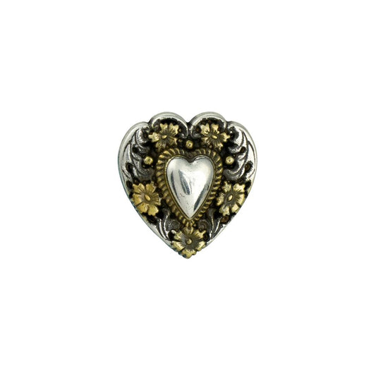 MOLLIES New Zealand / IVAN Floral Heart Concho