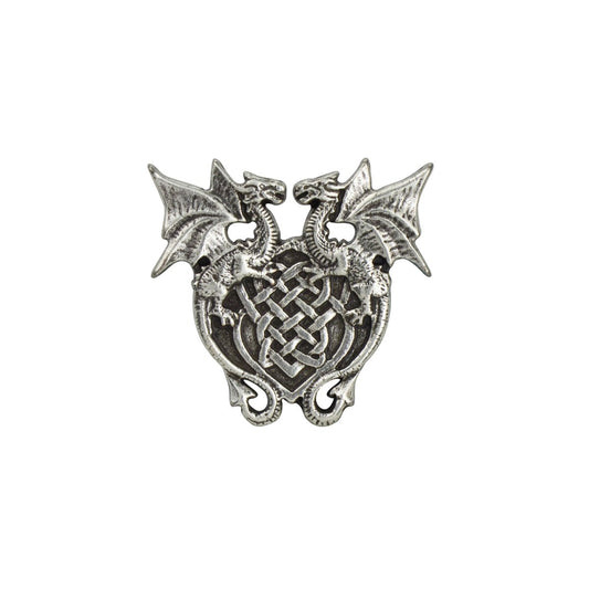 MOLLIES New Zealand / IVAN Dragon Heart Concho 27mm (1-1 8") Antique Nickel