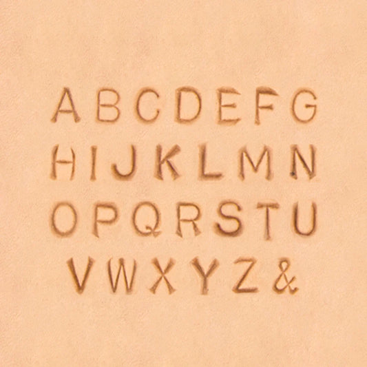 MOLLIES New Zealand / IVAN Alphabet Stamp Set 6mm (1 4")