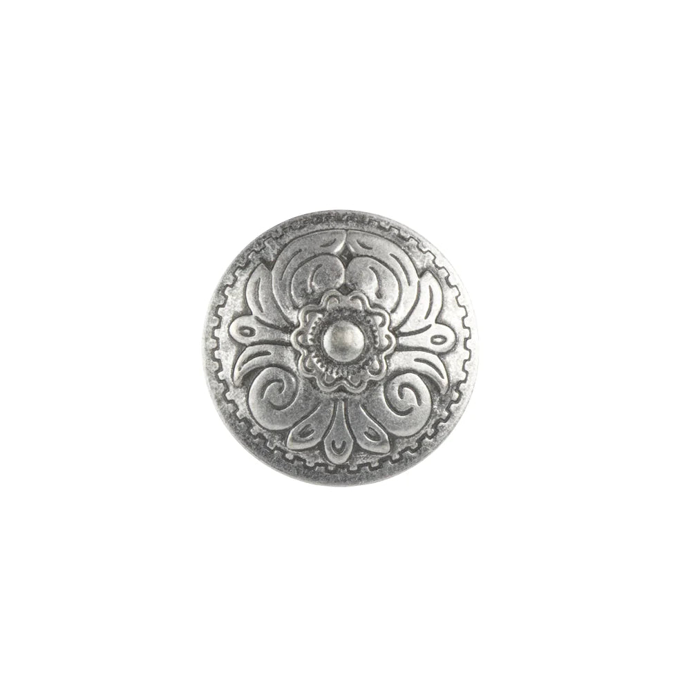 MOLLIES New Zealand / IVAN Decorative Concho Floral Antique Nickel