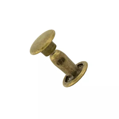 MOLLIES New Zealand / IVAN Double Cap Rivets Antique Brass 7*7mm