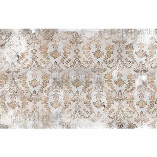 MOLLIES New Zealand / REDESIGN MULBERRY Washed Damask 48 x 76cm