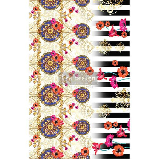 MOLLIES New Zealand / REDESIGN MULBERRY Cece Fashion & Flora 48x76cm