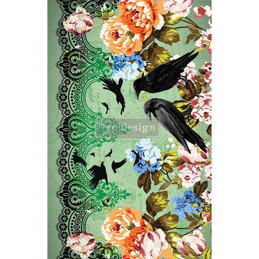 MOLLIES New Zealand / REDESIGN MULBERRY Cece Retro Garden 48x76cm