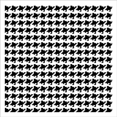 MOLLIES New Zealand / TCW Stencil Hounds Tooth