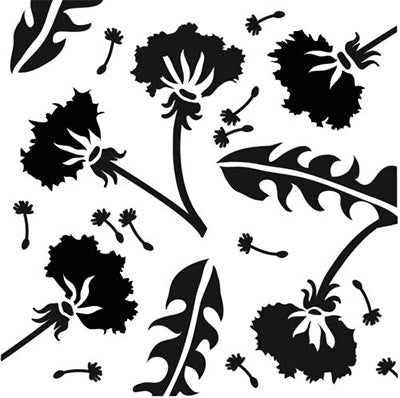 MOLLIES New Zealand / TCW Stencil Dandelions